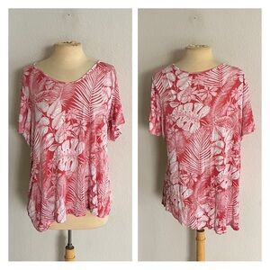 Como Vintage leaf tee